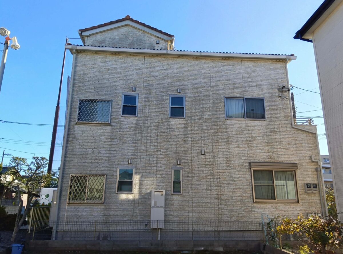 福岡市早良区 K様邸 外壁洗浄 施工前